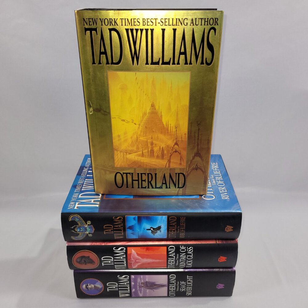 Tad Williams Otherland Vintage 4 Hardcover Book Complete Series Set